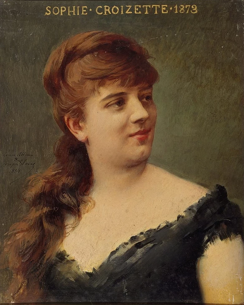 Ritratto di Sophie Croizette, membro della Comédie - Française, Museo Carnavalet, Parigi